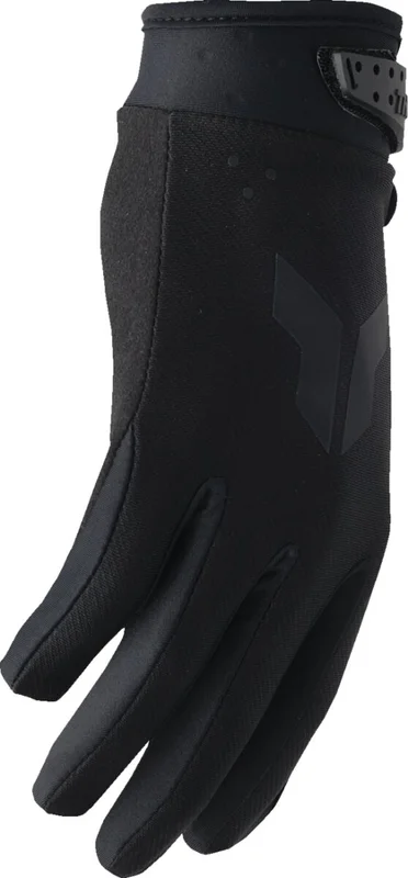 THOR GLOVES YTH LAUNCHMODE SPLIT BLACK 2XS