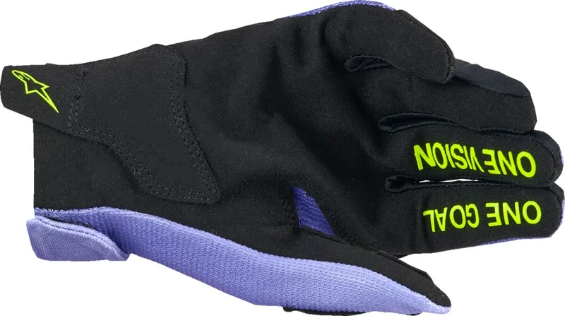 ALPINESTARS GLOVES MX YTH RADAR PRP/YLW FLUO XS
