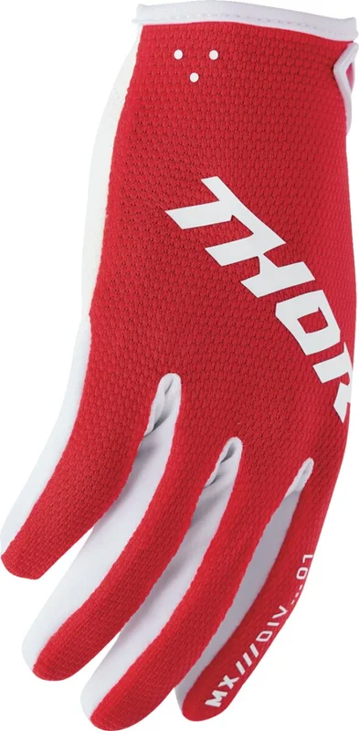 THOR GLOVES YTH RIDEMODE STATIC RED