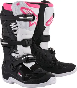 ALPINESTARS BOOT 4W TECH3 BK/WT/PK