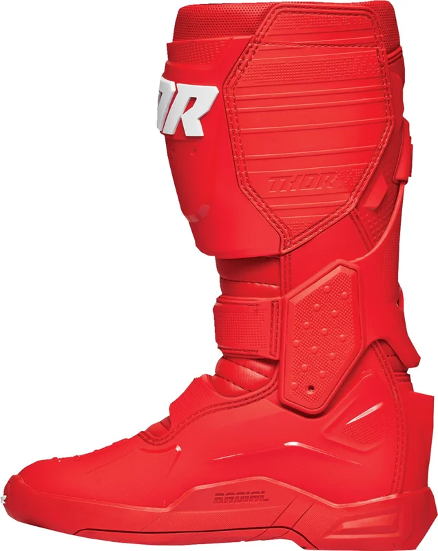 THOR BOOT RADIAL RED 12