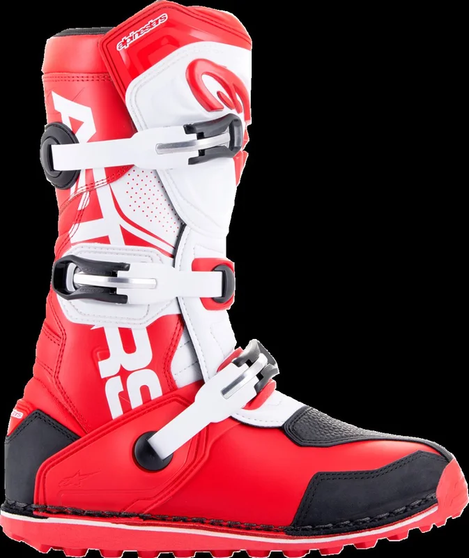 ALPINESTARS BOOT TECH-T RED/BK/WT 7