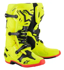 ALPINESTARS BOOT TECH 10 YLW/BK/RD