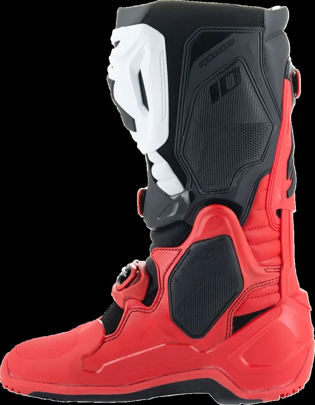 ALPINESTARS BOOT TECH 10 ENDURO BRIGHT RED/BLACK/WHITE 7