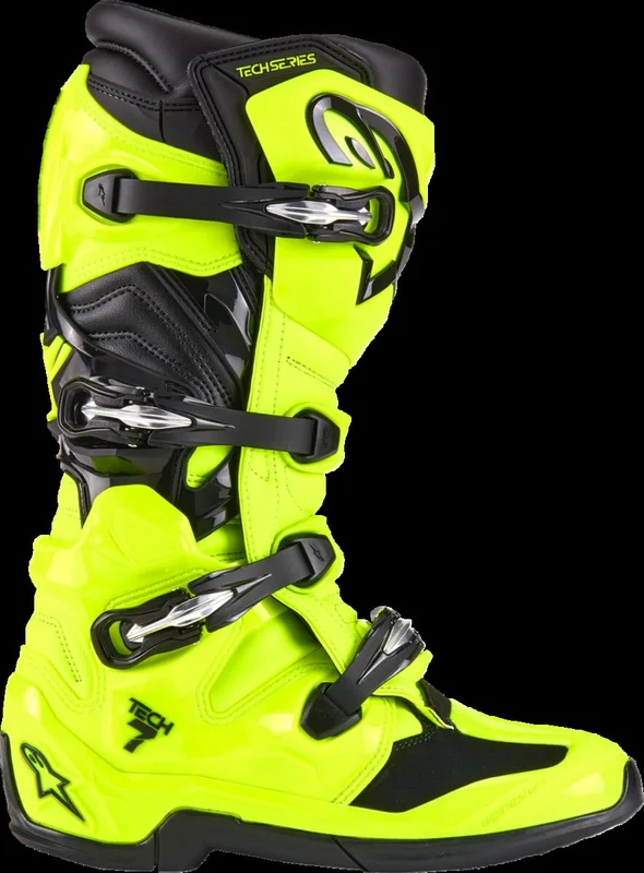 ALPINESTARS BOOT TECH 7 YELLOW FLUO BLACK 7