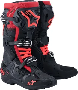 ALPINESTARS BOOT TECH 10 BLK/RD