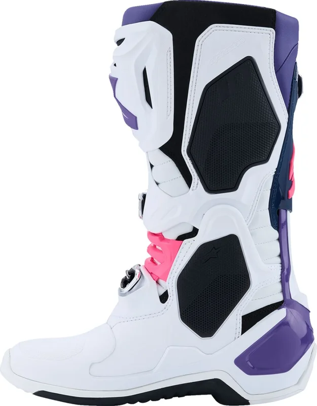 ALPINESTARS BOOT TECH 10 WHT/VLT/NVY/PNK FLUO 7