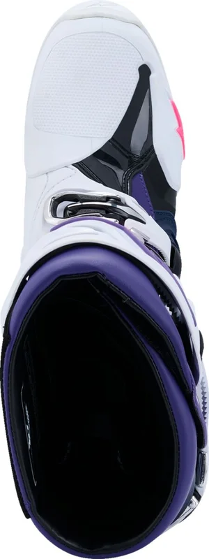 ALPINESTARS BOOT TECH 10 WHT/VLT/NVY/PNK FLUO 7