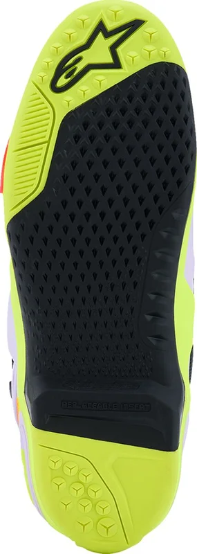 ALPINESTARS BOOT TECH 10 S-VENTED PRP/YL FL/DIVA PNK 7