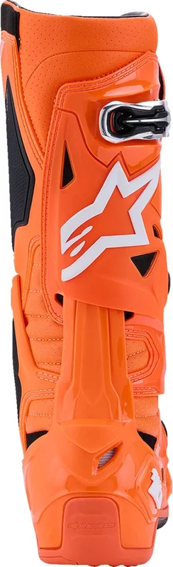 ALPINESTARS BOOT TECH 10 S-VENTED ORG FL/BLK/WHT 7