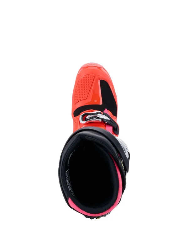 ALPINESTARS BOOT TECH 7 BLK/RD FLUO/PNK FLUO 6