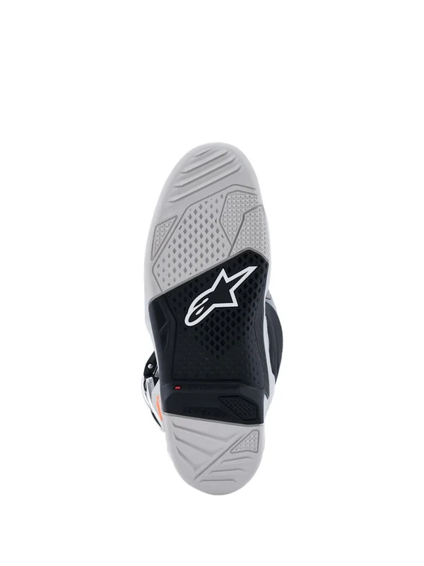 ALPINESTARS BOOT TECH 7 BLK/LT GY/ORG FL/MAG 5