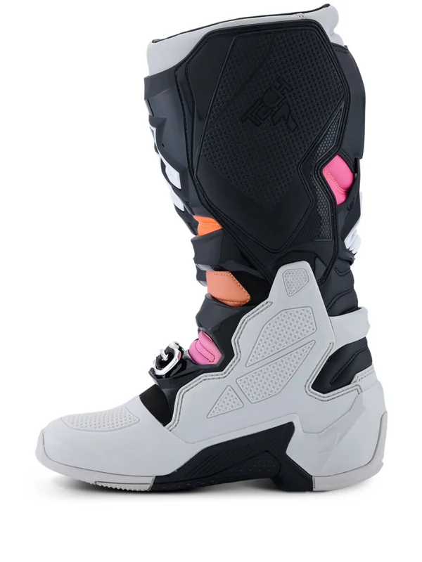 ALPINESTARS BOOT TECH 7 BLK/LT GY/ORG FL/MAG 5