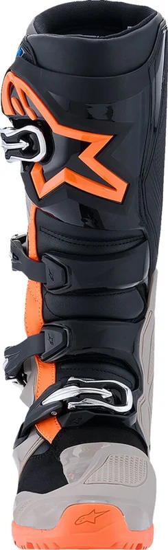ALPINESTARS BOOT TECH 7 ENDURO BK/WRM GRY/ORG FL 7