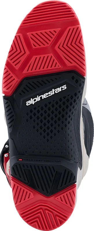 ALPINESTARS BOOT TECH 7 ENDURO BLK/LT GRAY/BRT RD 7