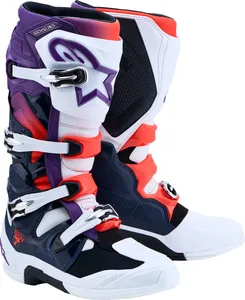 ALPINESTARS BOOT TECH 7 PURPLE BLUE FLUO R