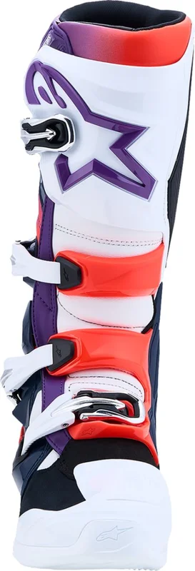 ALPINESTARS BOOT TECH 7 PURPLE BLUE FLUO R