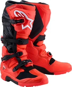 ALPINESTARS BOOT TECH 7 ENDURO RED FLUO BL