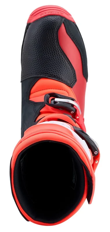 ALPINESTARS BOOT TECH T RED/FLUO BLACK 5