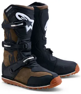 ALPINESTARS BOOT TECH T BROWN BLACK GUM