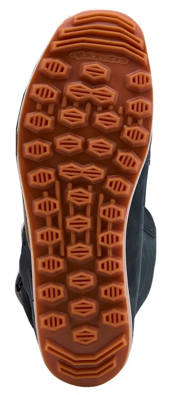 ALPINESTARS BOOT TECH T BROWN BLACK GUM 7