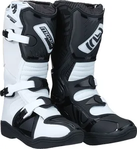 MOOSE RACING BOOT S18Y M1.3 WH/BK