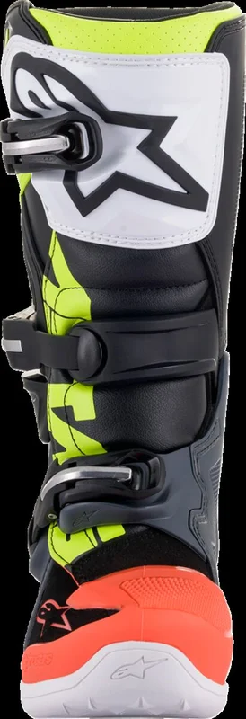 ALPINESTARS BOOT TECH 7S GY/RD/YL 2