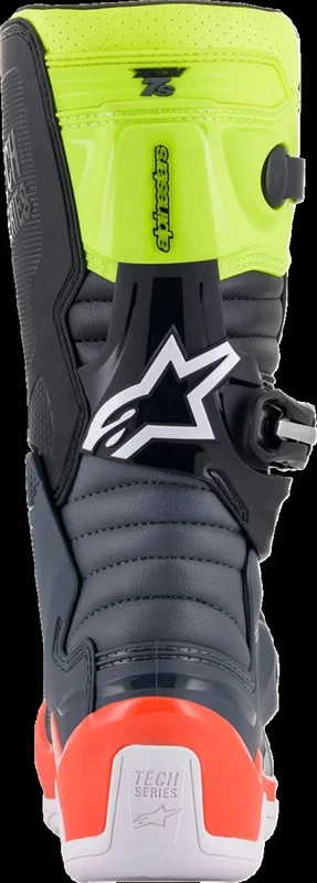 ALPINESTARS BOOT TECH 7S GY/RD/YL 2