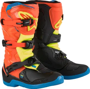 ALPINESTARS BOOT TECH3S YOUTH OR/BL/Y