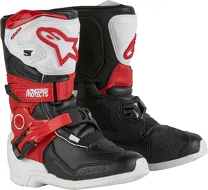 ALPINESTARS BOOT T3S KIDS WT/BK/R