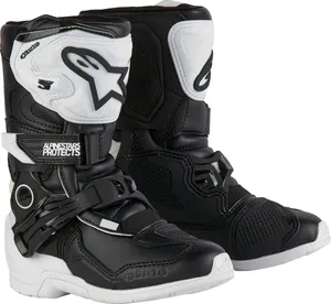 ALPINESTARS BOOT T3S KIDS WHT/BLK
