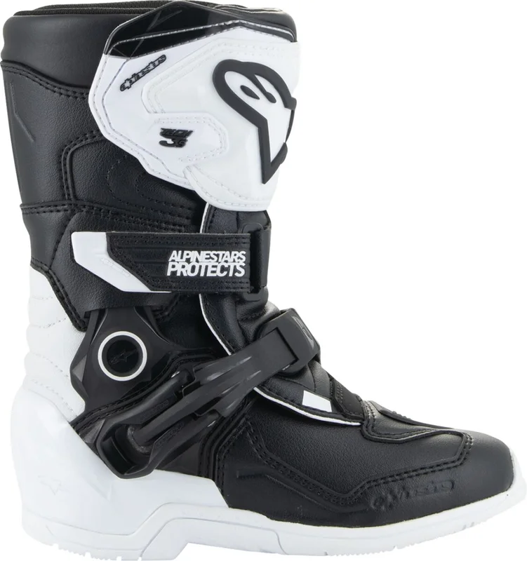 ALPINESTARS BOOT T3S KIDS WHT/BLK 1