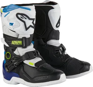 ALPINESTARS BOOT T3S KIDS WT/BK/B