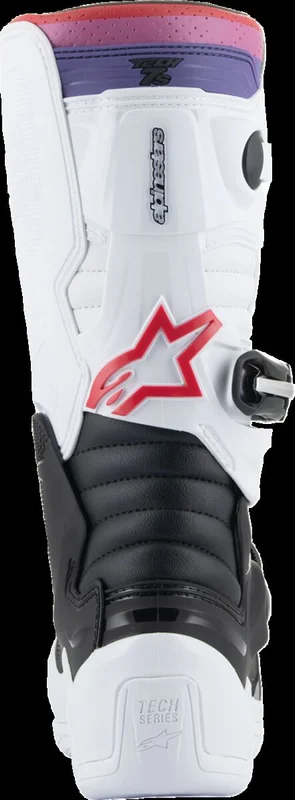 ALPINESTARS BOOT TECH7S W/B/RAINBOW 2