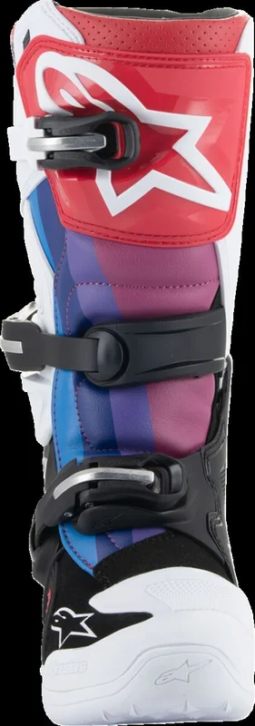 ALPINESTARS BOOT TECH7S W/B/RAINBOW 2