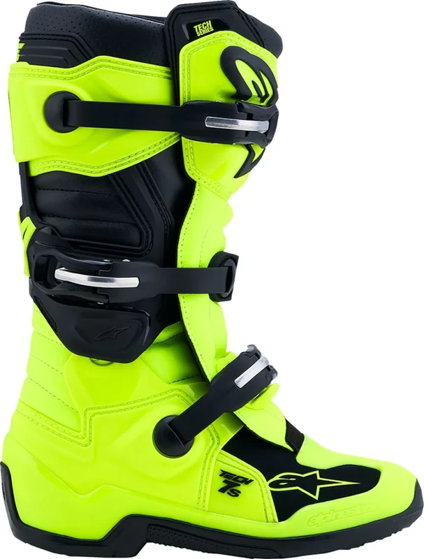ALPINESTARS BOOT TECH7S YELLOW/BLACK 2