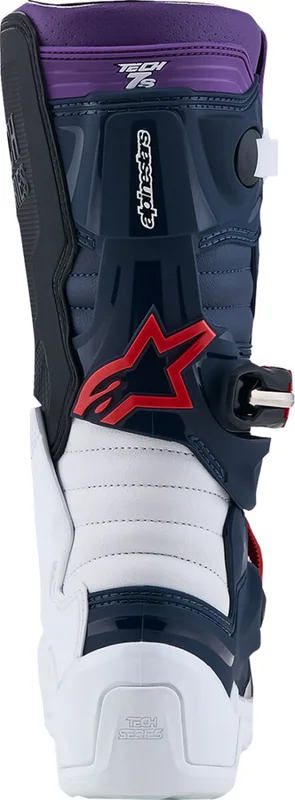 ALPINESTARS BOOT TECH7S DK BL/WHT/BLK 2