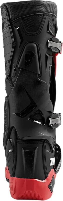 THOR BOOT OUTSLRADIAL BK/RD 10