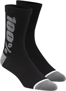 100% SOCKS RHYTHM BK/GY