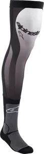 ALPINESTARS SOCK KNEE BRACE BLK/WT