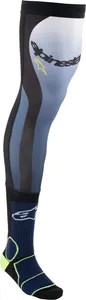 ALPINESTARS SOCK KNEE BRACE NAV/YL