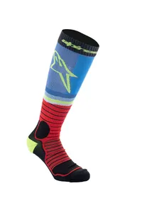 ALPINESTARS SOCK MX PRO BLK/GY/BLU
