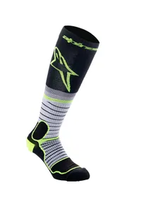ALPINESTARS SOCK MX PRO BLK/GY/YLW