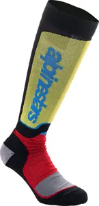 ALPINESTARS SOCK MX PLUS BLK/RED/BL
