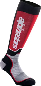 ALPINESTARS SOCK MX PLUS BLK/RED/GY