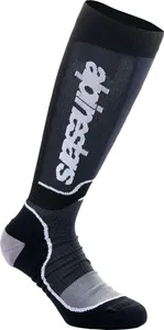 ALPINESTARS SOCK YOUTH MX+ BLACK/WHT
