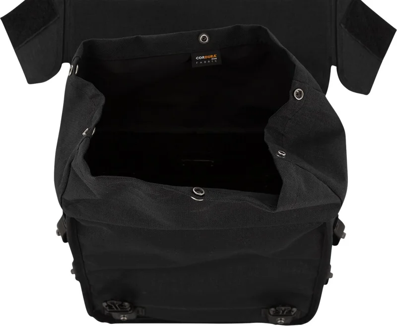 Burly SADDLEBAG THROWOVER BLK