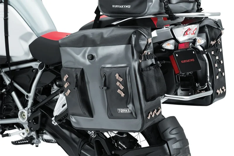 Kuryakyn SADDLEBAG TORKE - GREY/BLACK -