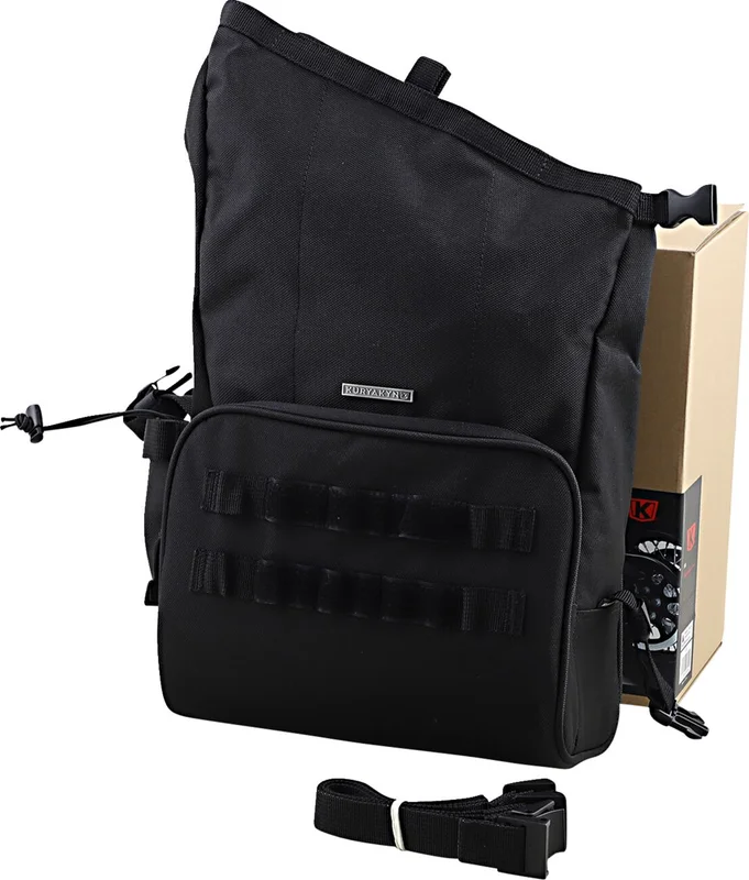 Kuryakyn BAG SWING ARM HOODRAT - BLACK