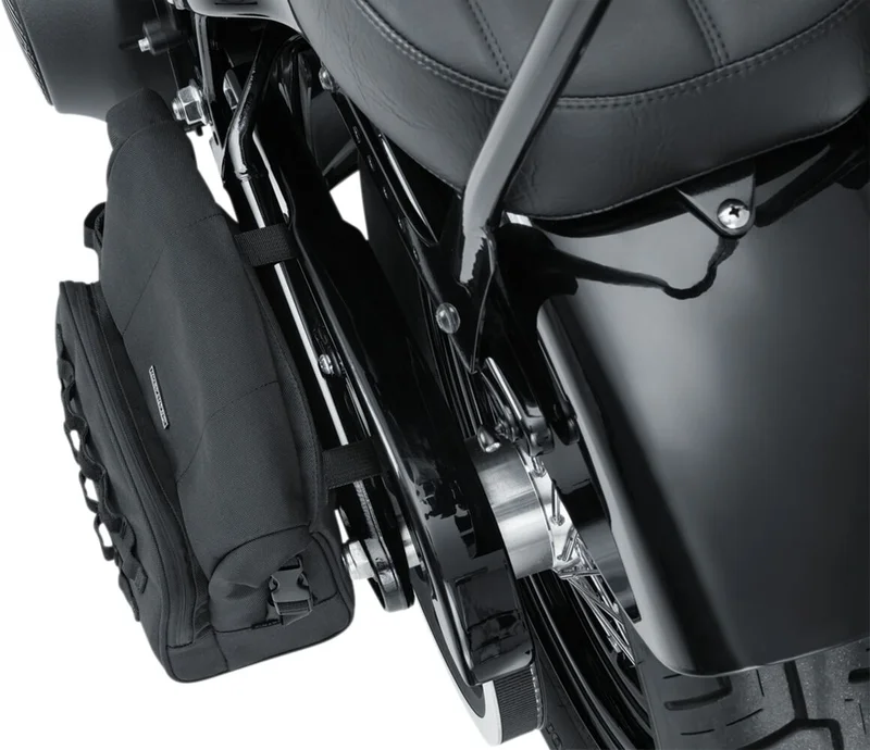 Kuryakyn BAG SWING ARM HOODRAT - BLACK
